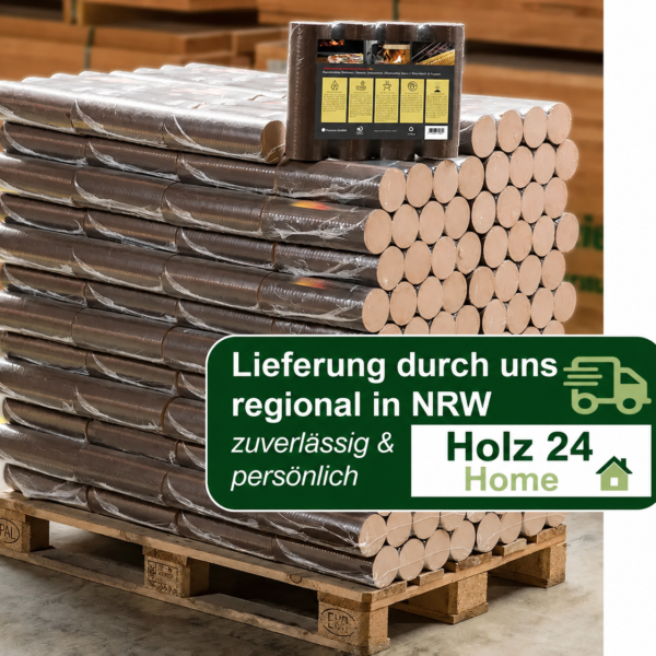 Pollmeier Buchenbriketts Premium - 960 kg auf Palette - Premium Plus